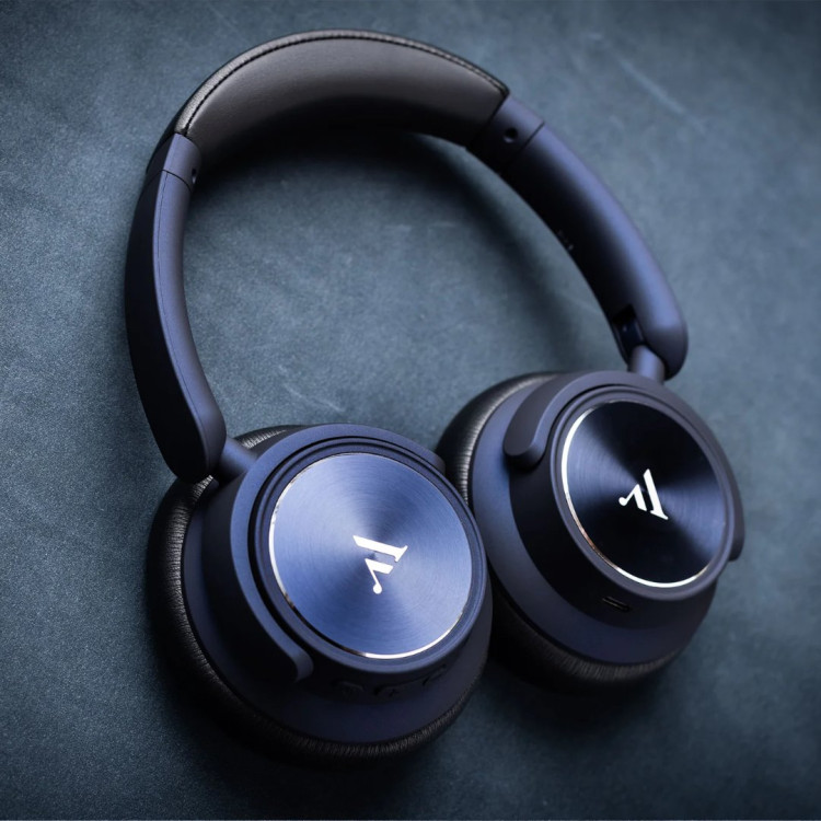 Argon Audio Quiet Storm Over-ear Hoofdtelefoon - Blauw Argon Audio Quiet Storm Over-ear Hoofdtelefoon - Blauw
