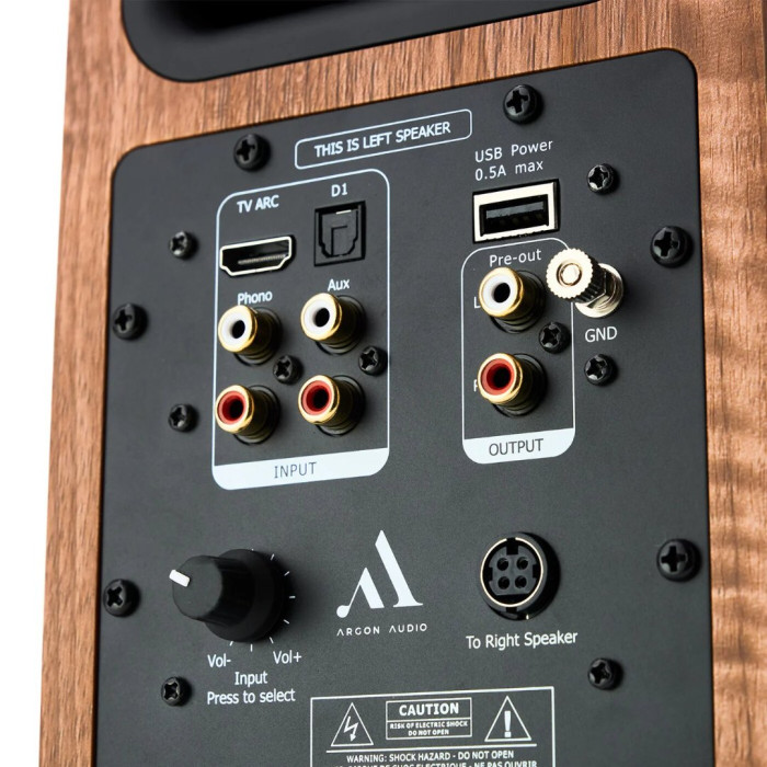 Argon Audio Fenris A4 (Per Pair) - Walnut