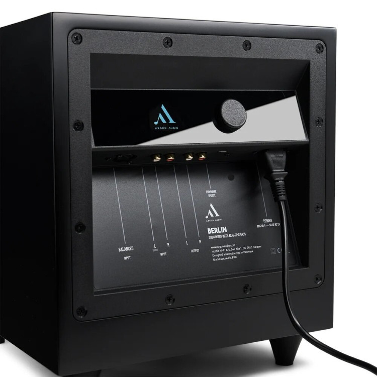 Argon Audio Berlin SUB 10 - Mat zwart Argon Audio Berlin SUB 10 - Mat zwart