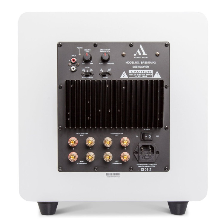 Argon Audio Bass10 MK2 - Wit Argon Audio Bass10 MK2 - Wit
