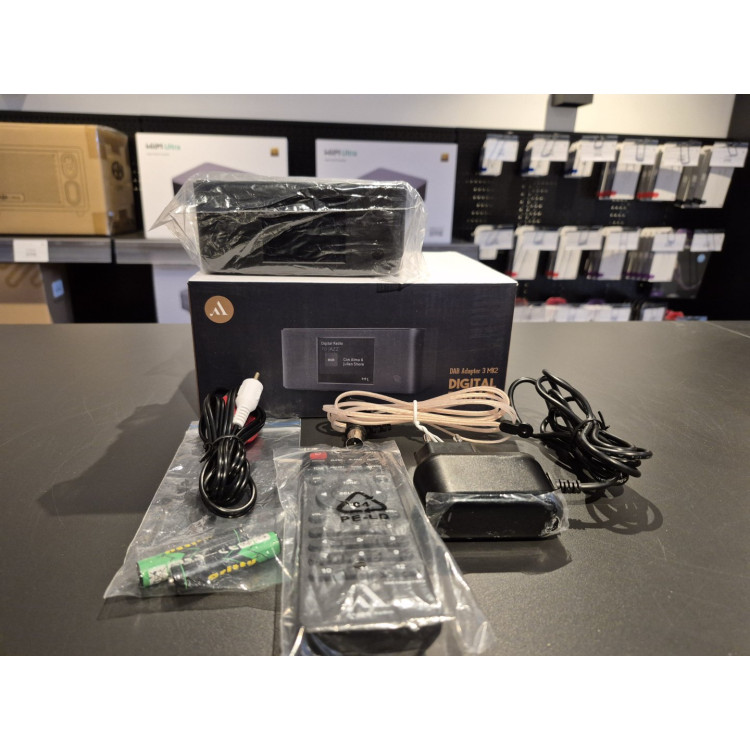 (B-Stock) Argon Audio Dab+ Adapter 3 MK2 - Zwart (B-Stock) Argon Audio Dab+ Adapter 3 MK2 - Zwart