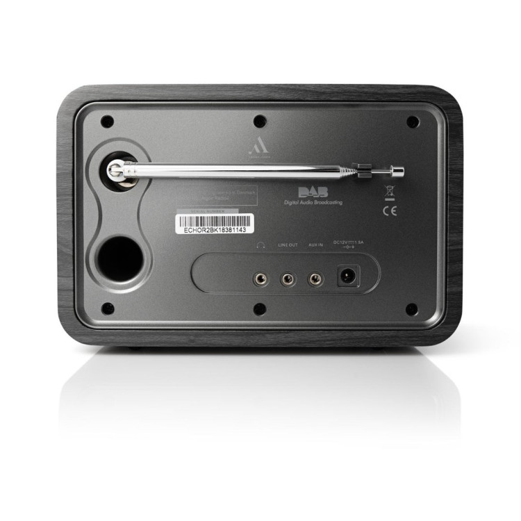 Argon Audio Radio 2 (Dab+/FM Radio/Bluetooth) - Zwart Essenhout