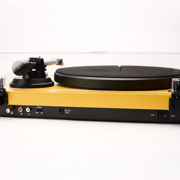 Argon Audio TT MK2 Turntable - Electric Amber (Yellow)