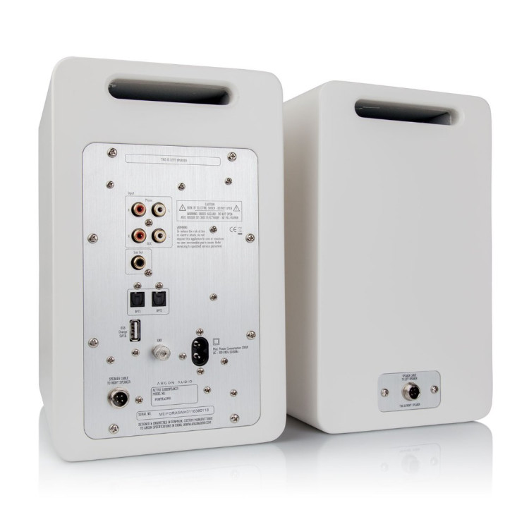 Argon Audio Forte A5 - Wit (per paar) Argon Audio Forte A5 - Wit (per paar)