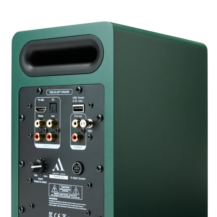 Argon Audio Fenris A4 (Per Pair) - Pine Green