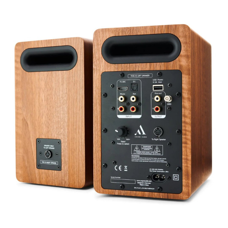 Argon Audio Fenris A4 (Per Pair) - Walnut Argon Audio Fenris A4 (Per Pair) - Walnut