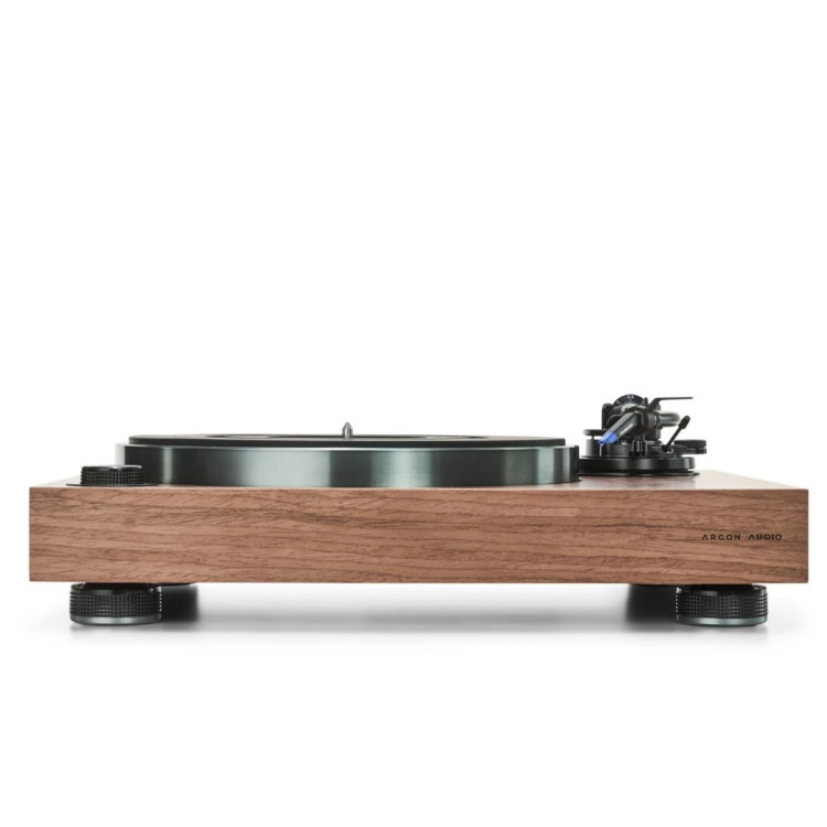 Argon Audio Aurora, Direct-Drive Platenspeler - Walnoot (Fineer) Argon Audio Aurora, Direct-Drive Platenspeler - Walnoot (Fineer)