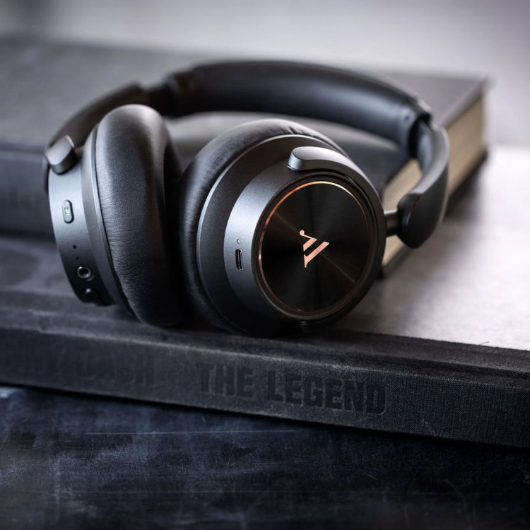 Argon Audio Quiet Storm Over-ear Hoofdtelefoon - Zwart Argon Audio Quiet Storm Over-ear Hoofdtelefoon - Zwart