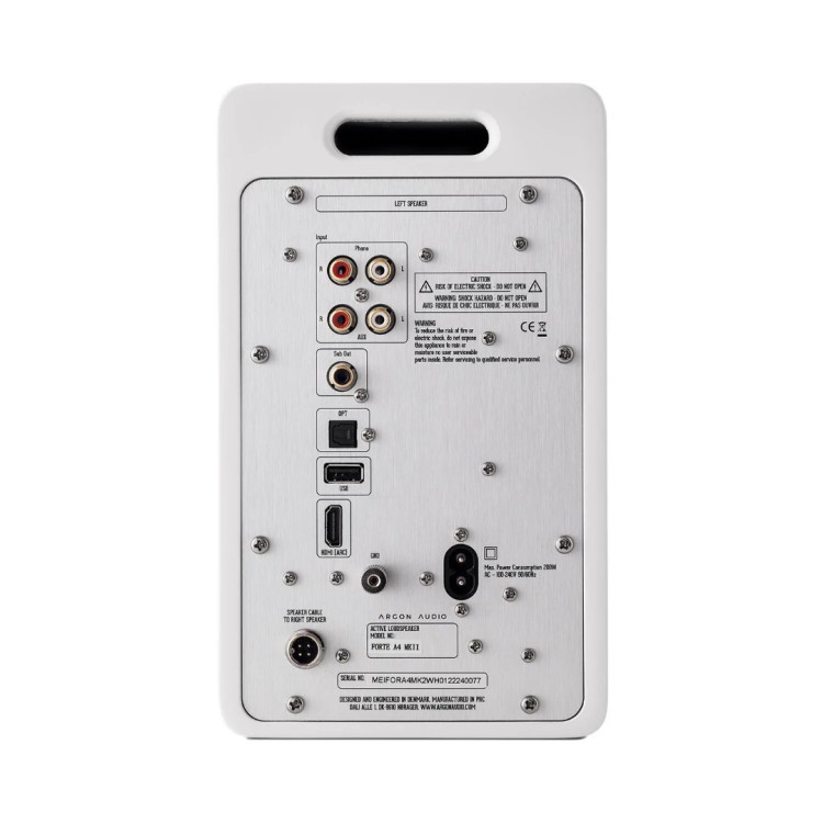 Argon Audio Forte A4 MK2 - White (Per Pair) Argon Audio Forte A4 MK2 - White (Per Pair)