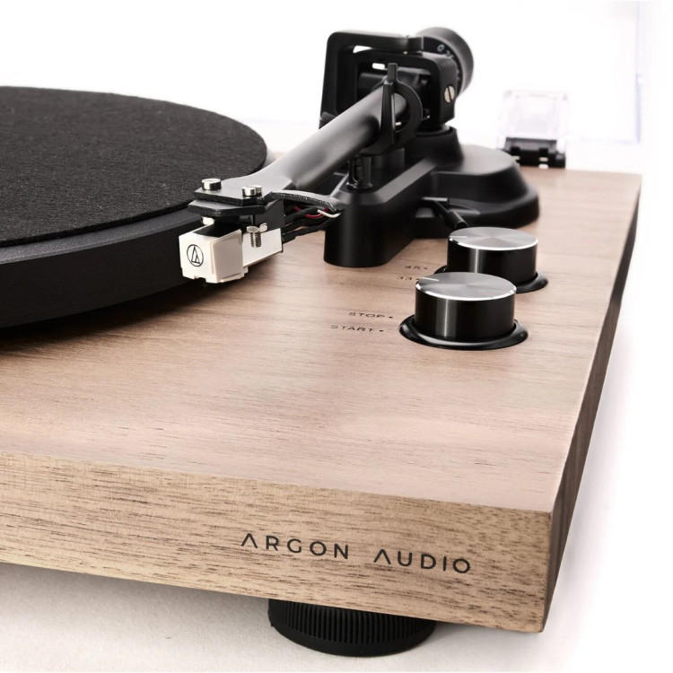 Argon Audio TT MK2 Turntable - Real Walnut Argon Audio TT MK2 Turntable - Real Walnut