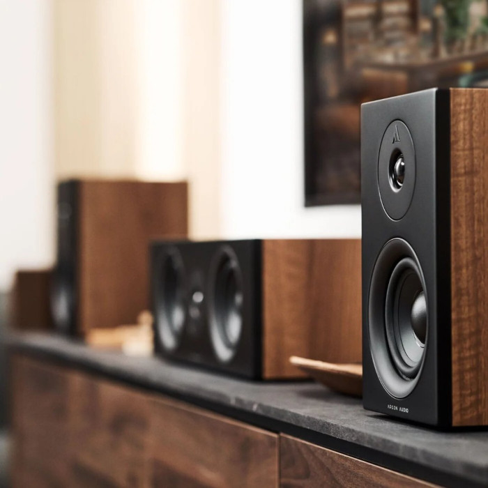 Argon Audio Forus 4 - Walnut (Per Pair)