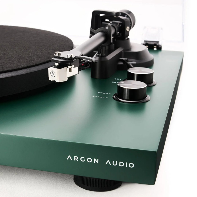 Argon Audio TT MK2 Turntable - Pine Green Argon Audio TT MK2 Turntable - Pine Green