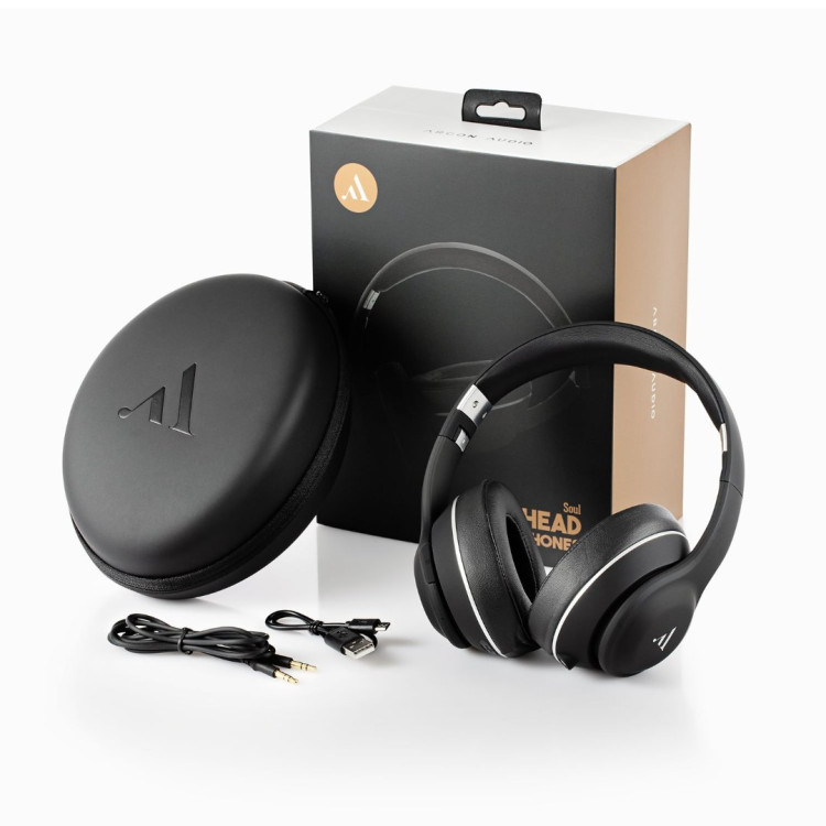 Argon Audio Soul2 Over-ear Hoofdtelefoon - Zwart