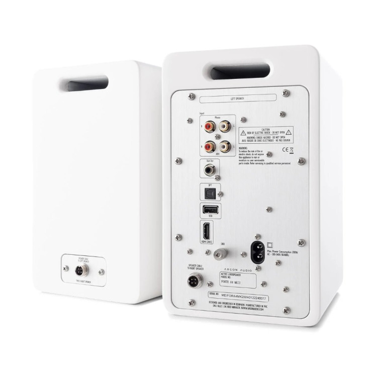 Argon Audio Forte A4 MK2 - White (Per Pair) Argon Audio Forte A4 MK2 - White (Per Pair)