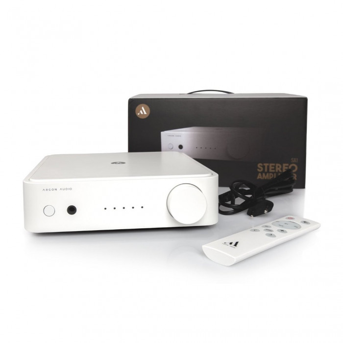 Argon Audio SA1 Stereo Amplifier With Bluetooth - White