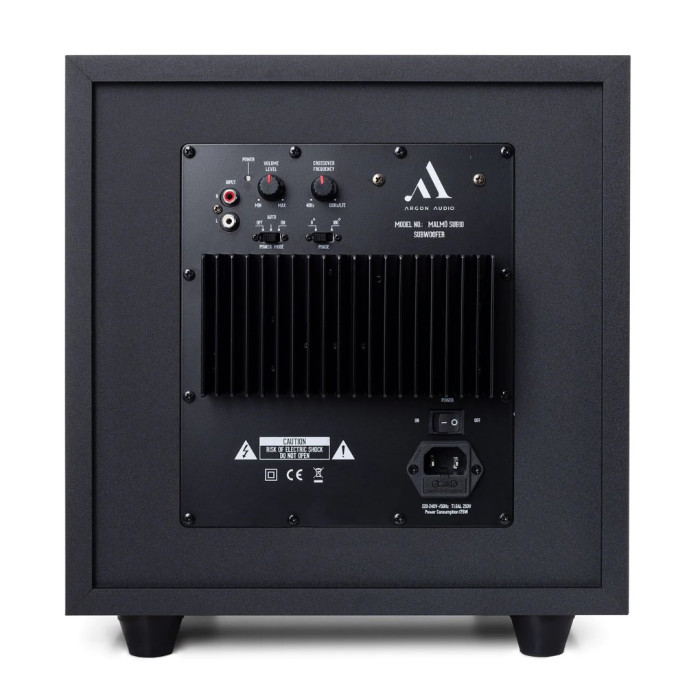 Argon Audio MALMÖ SUB 10 - Zwart Argon Audio MALMÖ SUB 10 - Zwart