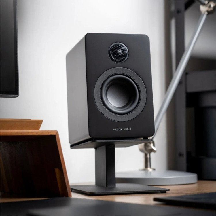 Argon Audio STUDIE 3 Desktop Speakers - Black (Per Pair) Argon Audio STUDIE 3 Desktop Speakers - Black (Per Pair)