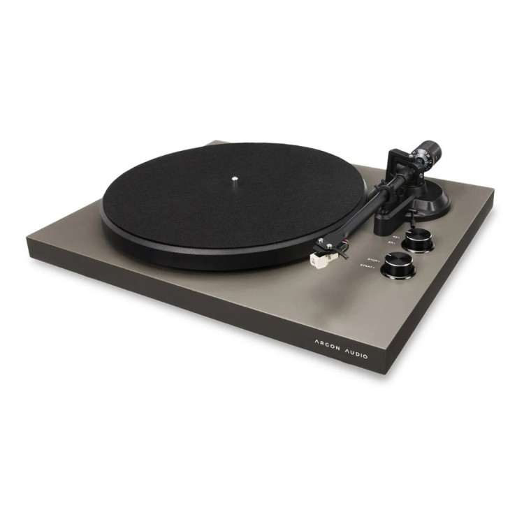 Argon Audio TT MK2 Platenspeler - Aarde grijs Argon Audio TT MK2 Platenspeler - Aarde grijs