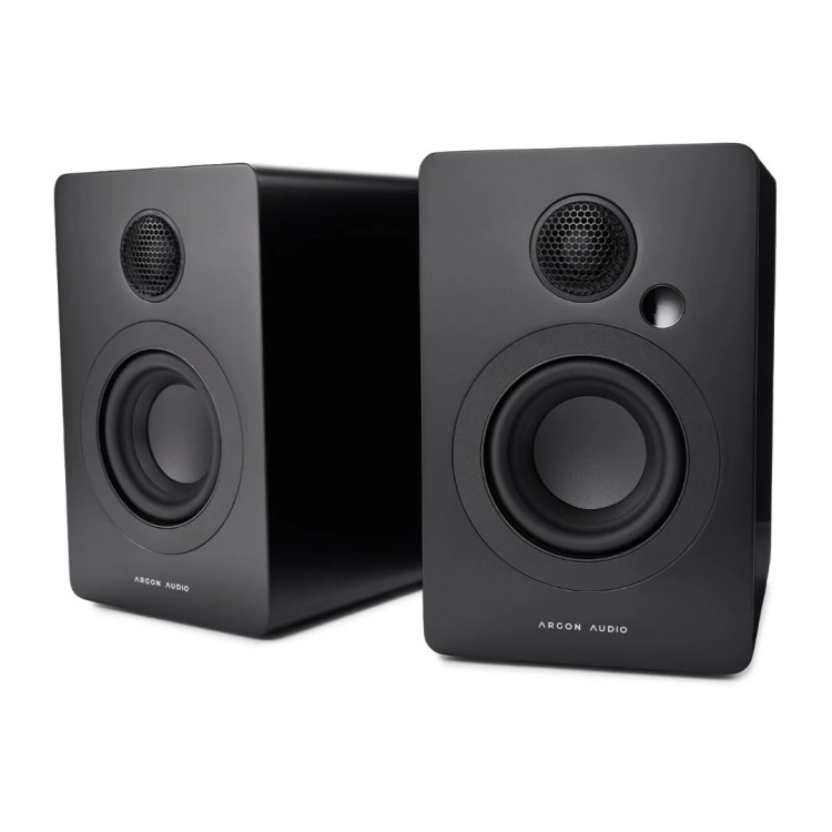 Argon Audio STUDIE 3 Desktop Speakers - Black (Per Pair) Argon Audio STUDIE 3 Desktop Speakers - Black (Per Pair)