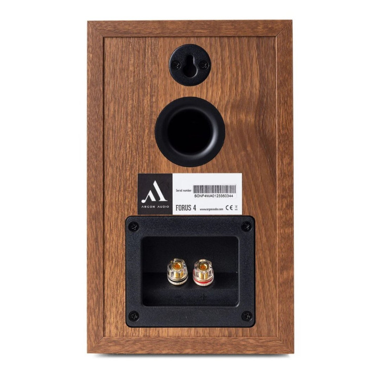 Argon Audio Forus 4 - Walnoot (per paar)