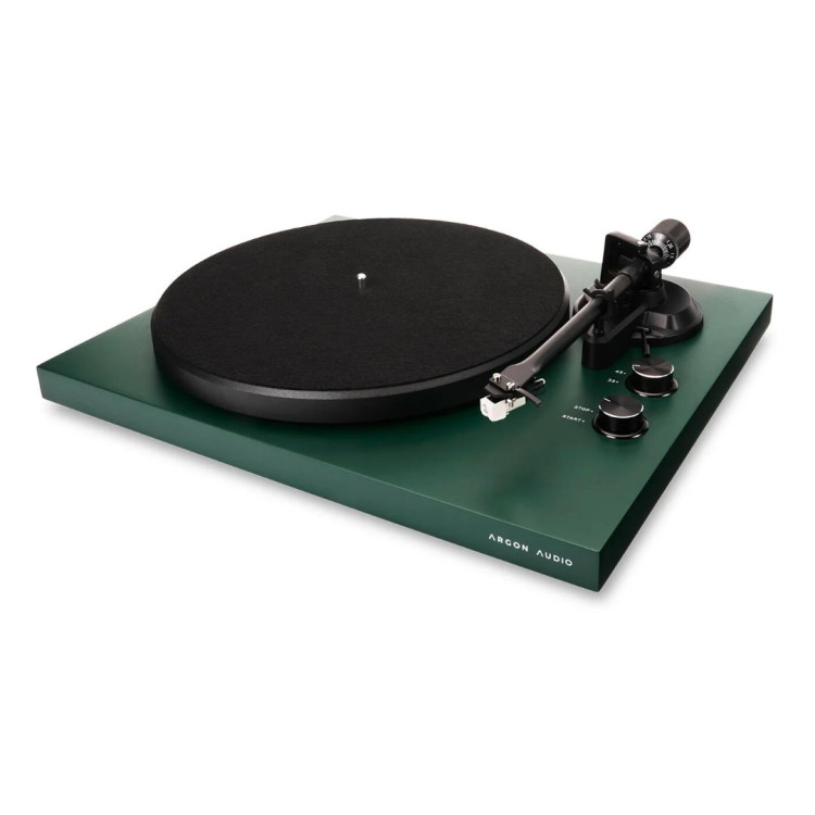 Argon Audio TT MK2 Turntable - Pine Green Argon Audio TT MK2 Turntable - Pine Green