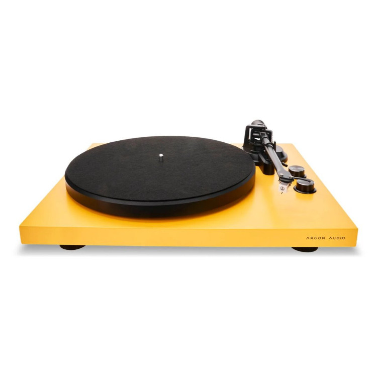 Argon Audio TT MK2 Turntable - Electric Amber (Yellow)
