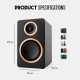 Argon Audio Fenris A4 (Per Pair) - Pine Green