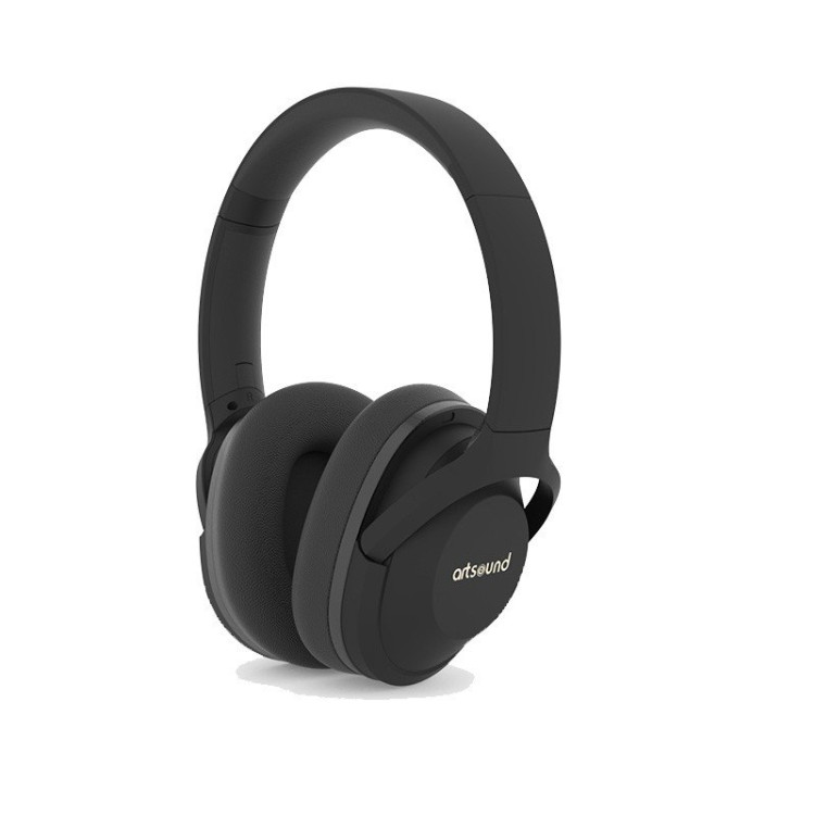 ArtSound BRAINWAVE07, ANC wireless over-ear headphones, zwart ArtSound BRAINWAVE07, ANC wireless over-ear headphones, zwart