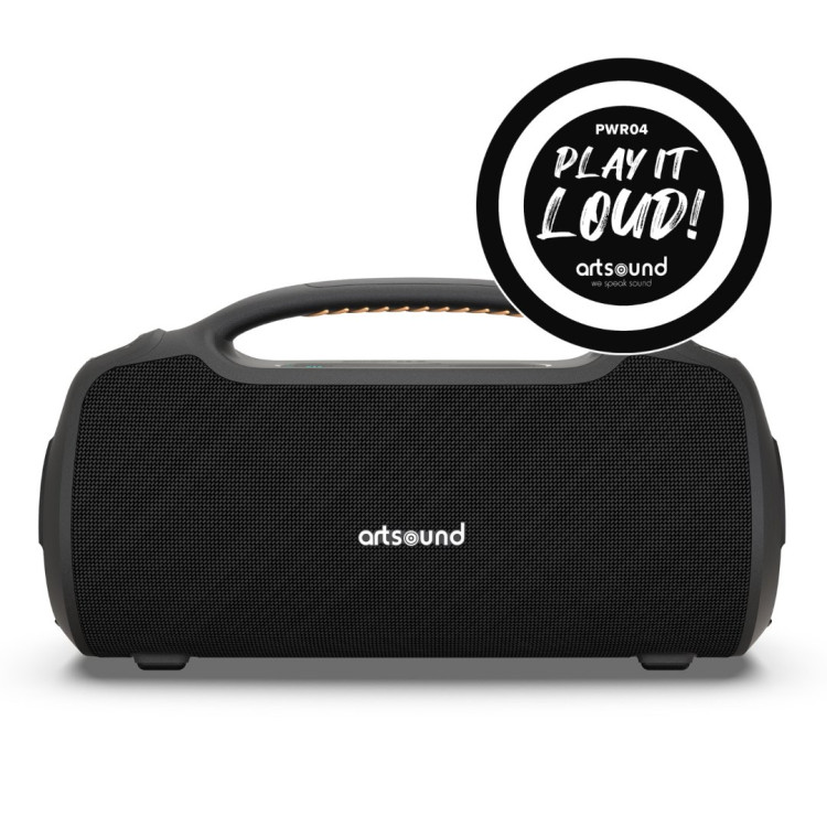 ArtSound PWR04, portable Bluetooth speaker - Black ArtSound PWR04, portable Bluetooth speaker - Black