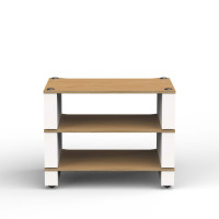 Blok Stax 2G 3-Shelf Collection - Natural Ash Plywood/Satin White