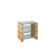 Blok STAX 600 - Natural Oak / Etched glass