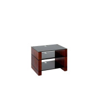 Blok STAX 450 - Walnut / Black glass