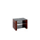 Blok STAX 450 - Walnut / Black glass