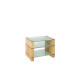 Blok STAX 450 - Natural Oak / Etched glass