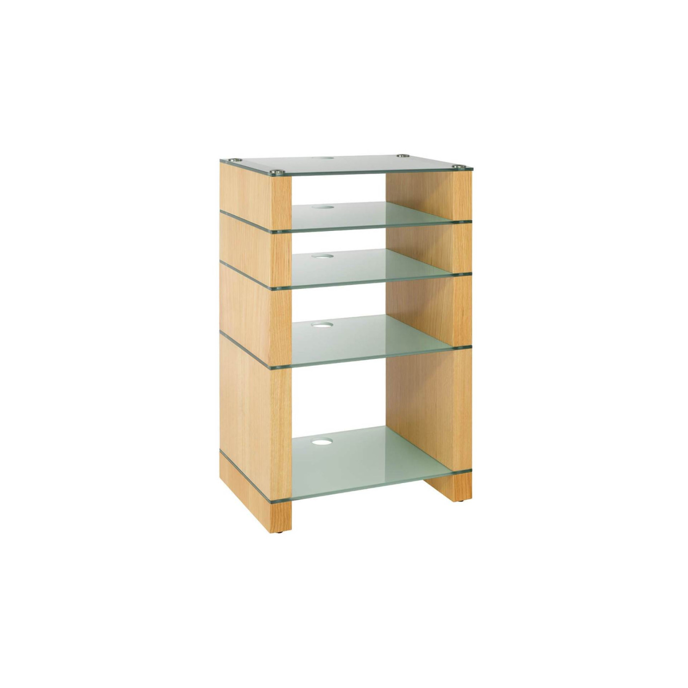 Blok STAX 960X - Natural Oak / Etched glass | Hi-Fi+ Benelux