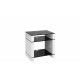 Blok STAX 600X - White Gloss / Black glass