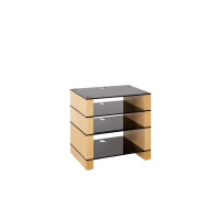 Blok STAX 600 - Natural Oak / Black glass