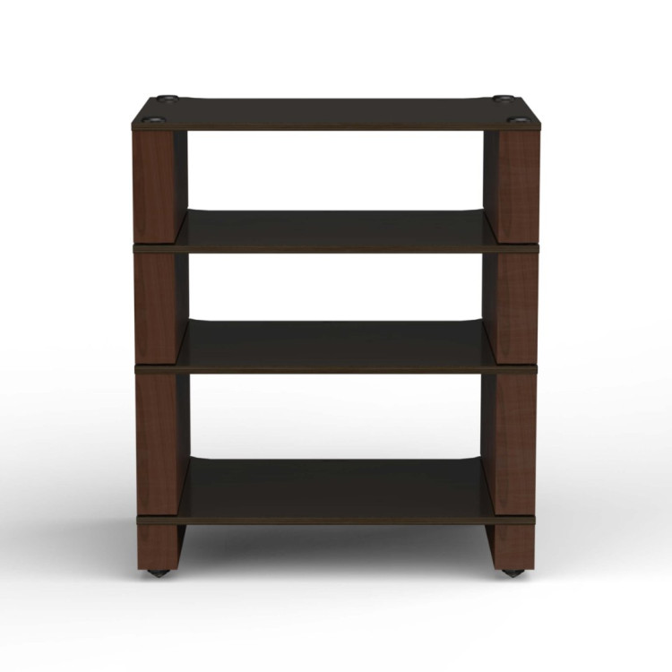 Blok Stax 2G 4 plank collectie - Zwart essen multiplex/Walnoot Blok Stax 2G 4 plank collectie - Zwart essen multiplex/Walnoot