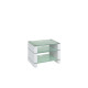 Blok STAX 450 - White Gloss / Etched glass
