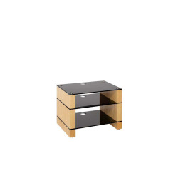 Blok STAX 450 - Natural Oak / Black glass