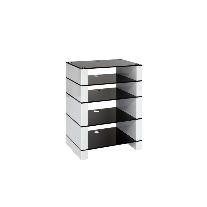 Blok STAX 810 - White Gloss / Black glass