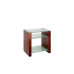 Blok STAX 600X - Walnut / Etched glass
