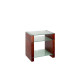 Blok STAX 600X - Walnut / Etched glass