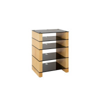 Blok STAX 810 - Natural Oak / Black glass