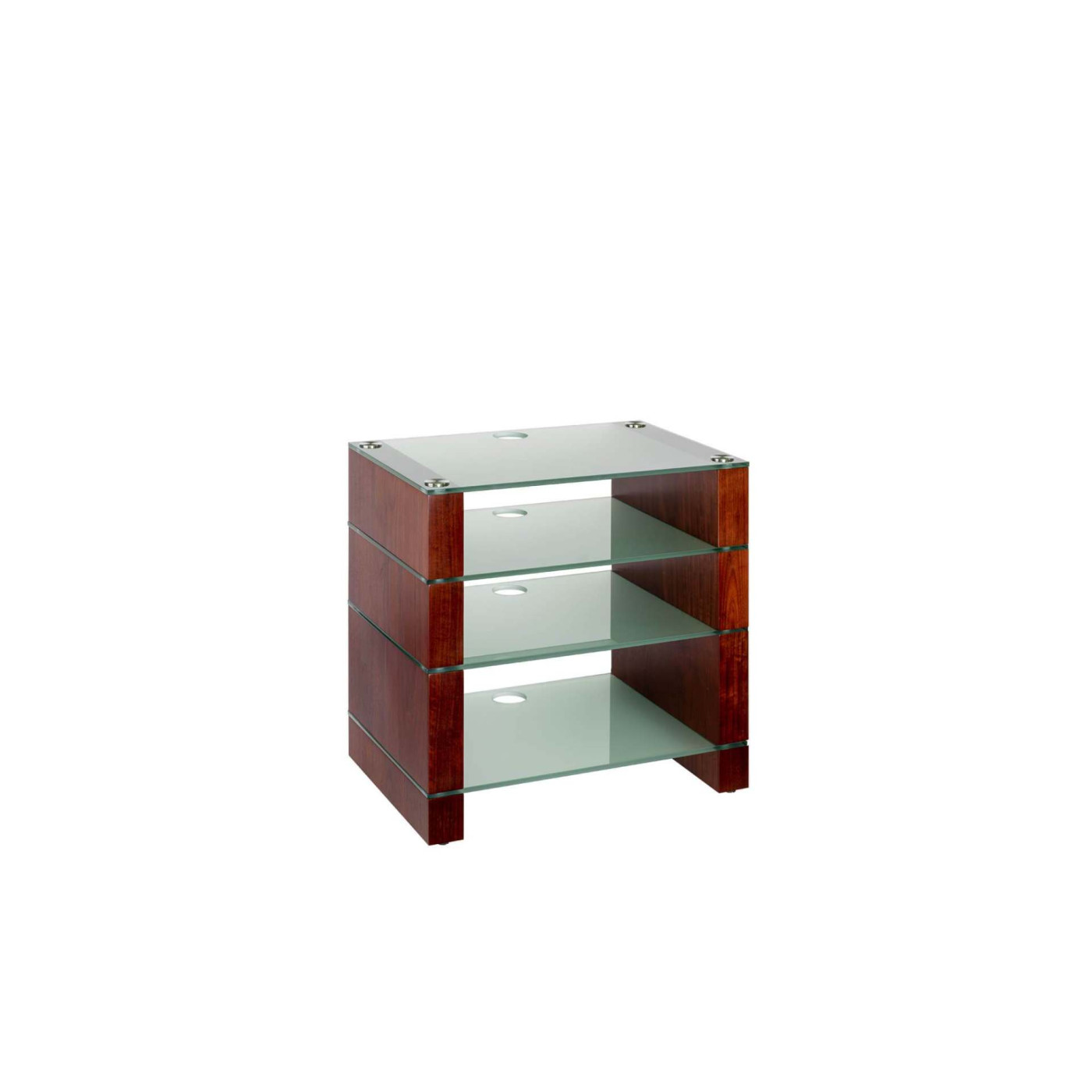 Blok STAX 600 - Walnut / Etched glass | Hi-Fi+ Benelux