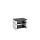 Blok STAX 450 - White Gloss / Black glass