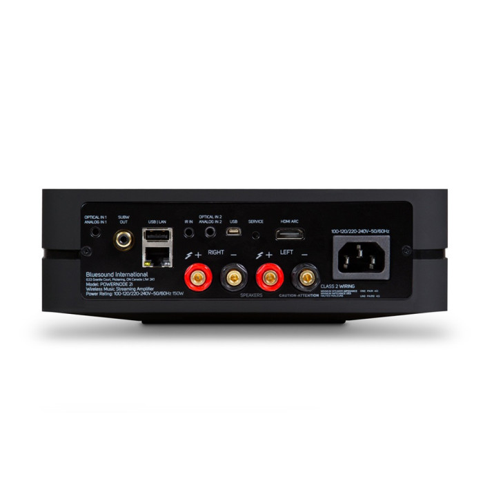 Bluesound POWERNODE 2i (with HDMI) - Black