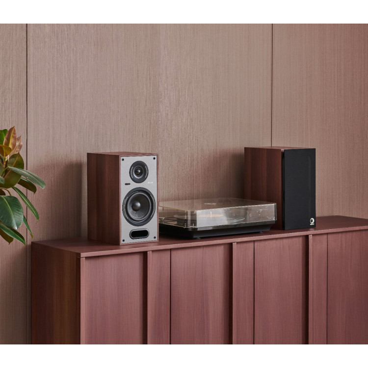 Elipson Horus 6B Bt Phono, Actieve Boekenplank - Walnoot / Donker grijs (per paar) Elipson Horus 6B Bt Phono, Actieve Boekenplank - Walnoot / Donker grijs (per paar)
