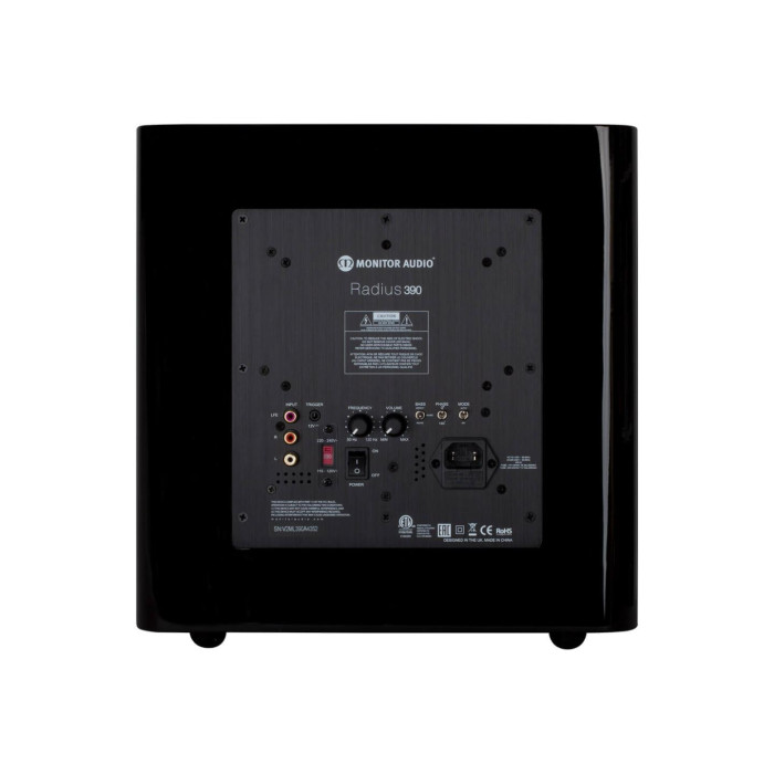 Monitor Audio Radius 390 - Zwart hoogglans