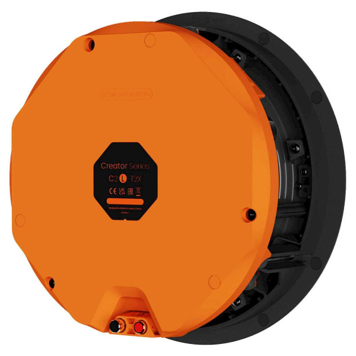 Monitor Audio C2L-T2X, enkele stereo/FX met ronde grill (per stuk)